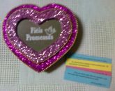 coração promessa de Glitter